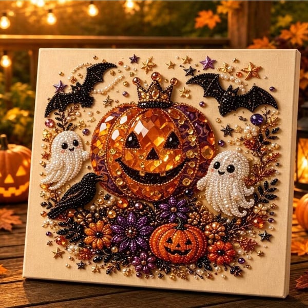 Halloween Pearl Diamond Art DIY Kit