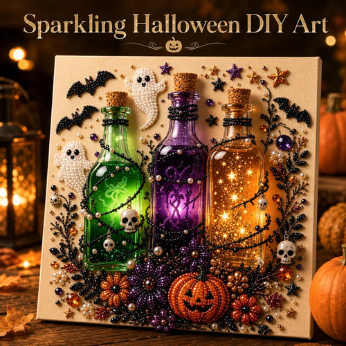 Halloween Pearl Diamond Art DIY Kit