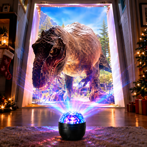 🦖🎁360° Smart Holographic Starry Sky Projector (HD Smart Dynamic 5D)