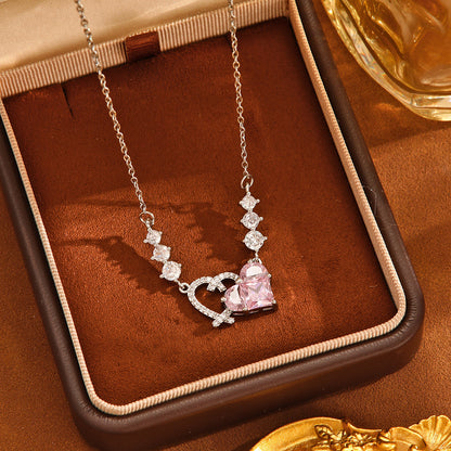 Heartlocked Double Heart Necklace