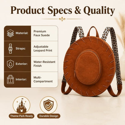 🤠Western Cowgirl Hat Backpack👜