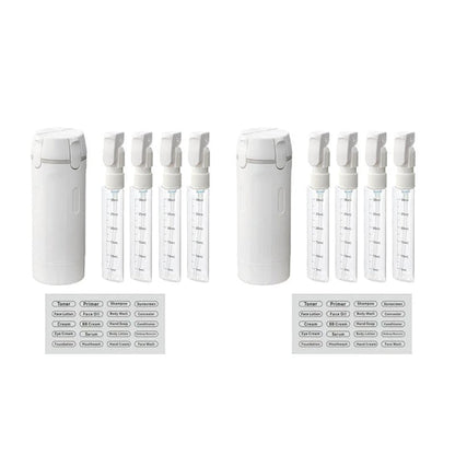 4-in-1 Leakproof Rotatable TravelDispenser Set