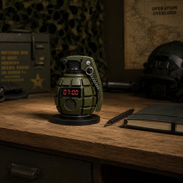 💣Grenade Alarm Clock⏰