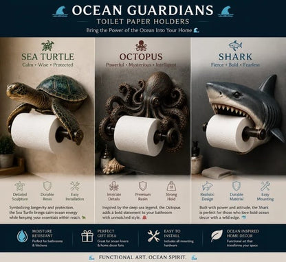 🧻Ocean Guardians Toilet Paper Holder Series