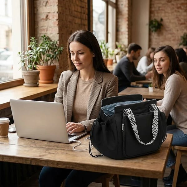 👜3-in-1 Convertible Backpack with 15 Pockets, Multifunctional Organizer for Travel & Daily Commute