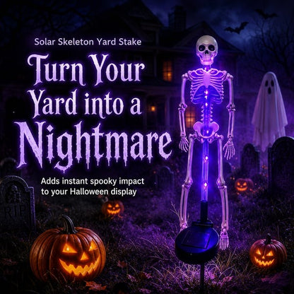 💀Solar Skeleton Yard Stake