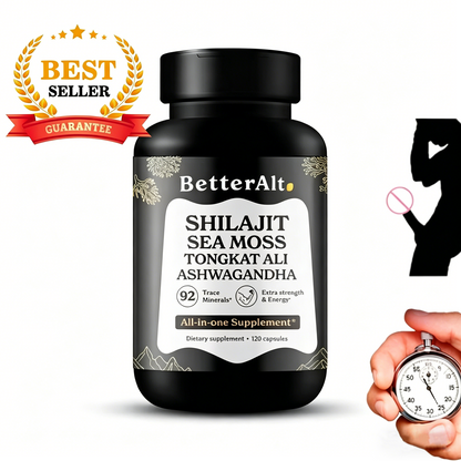 Sea Moss Tongkat Ali Ashwagandha Capsules