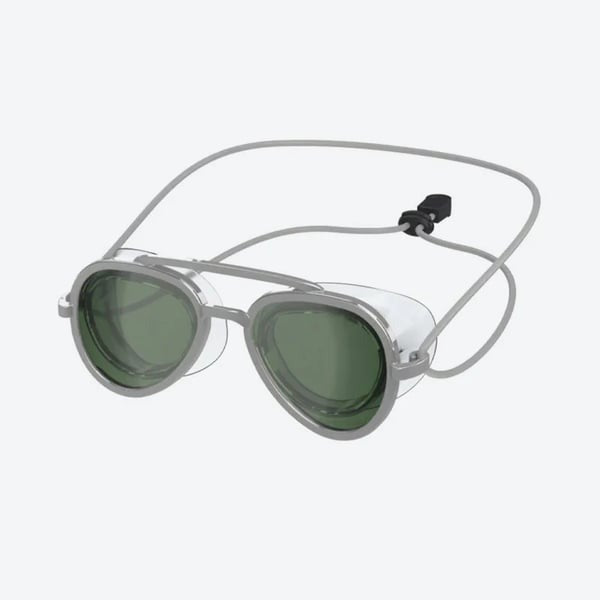 👓 Sunny Swim Goggles – UV Protection, Wide View, Chic Sunglass Look