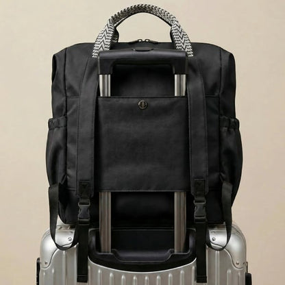 👜3-in-1 Convertible Backpack with 15 Pockets, Multifunctional Organizer for Travel & Daily Commute