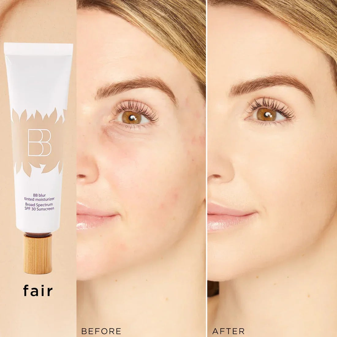 SPF30 Blur Tinted Moisturizer, Brightening & Hydrating Skin Cream