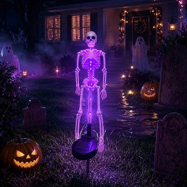 💀Solar Skeleton Yard Stake