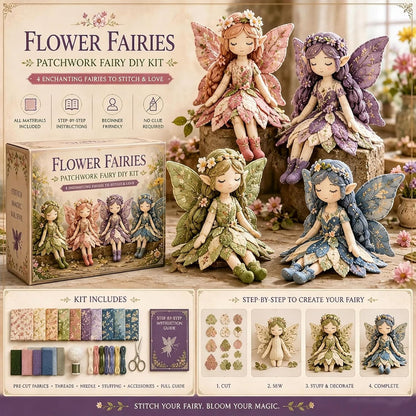 Fairies Patchwork Sewing Kit