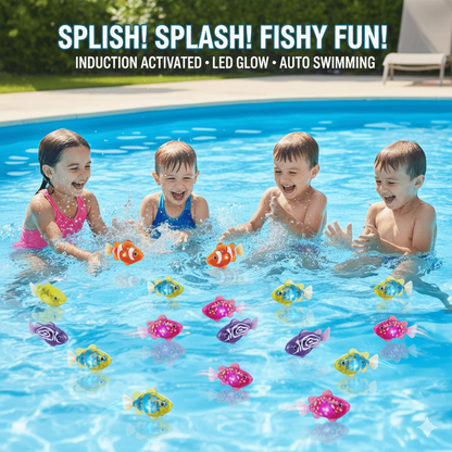 4 Pcs Electronic Pet Fish Bath Toy