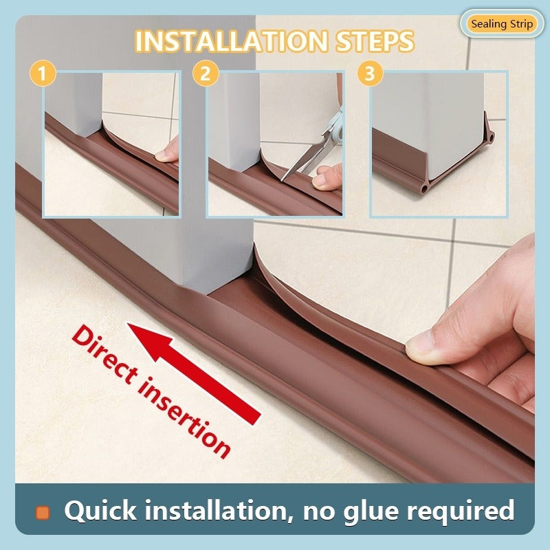 Door Bottom Seal Strip Stopper