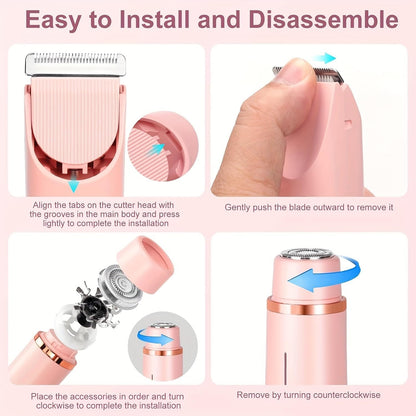 2 in 1 Double-Headed Electric Razor