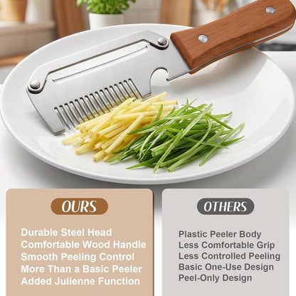 2 Pcs Multi-Functional Vegetable Peeler for Kitchen