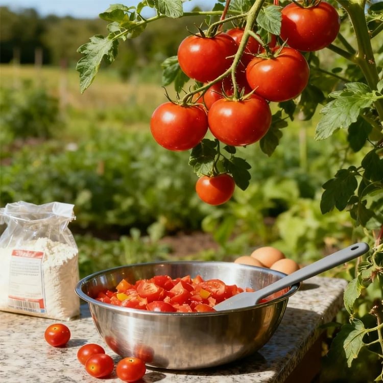 Summer Grow Juicy Ruby Pearl Tomatoes, Super Easy for Beginner Gardeners
