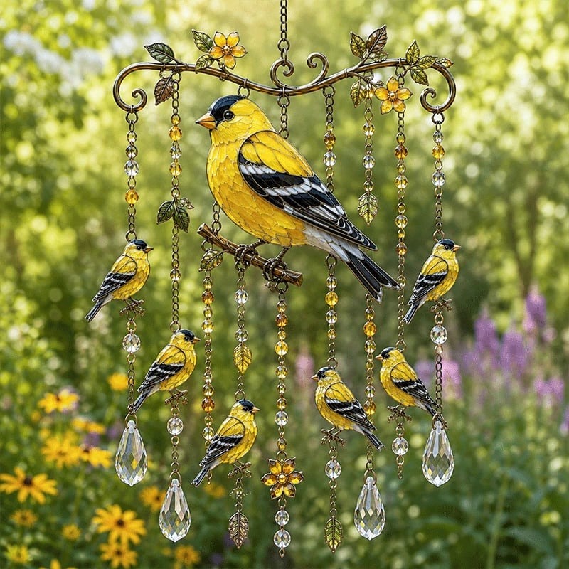 ✨Colorful Hummingbird Wind Chime