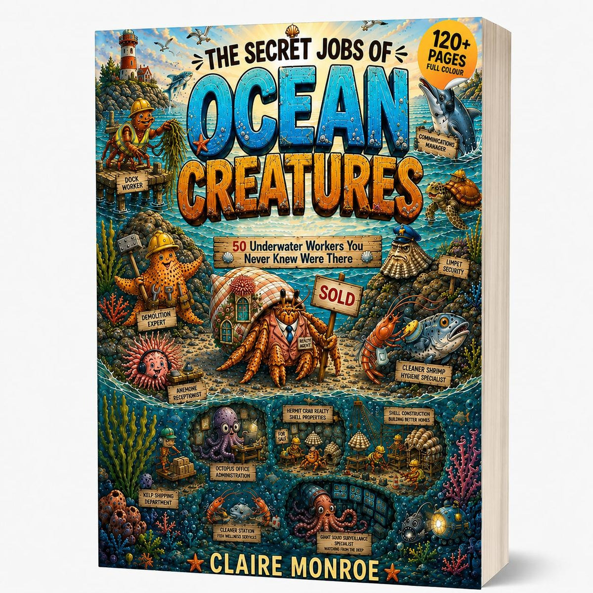 🧒The Secret & Curious Nature Encyclopedia Collection – Backyard & Ocean Creatures Set