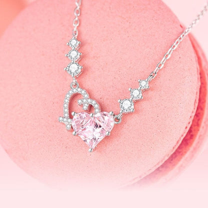 Heartlocked Double Heart Necklace