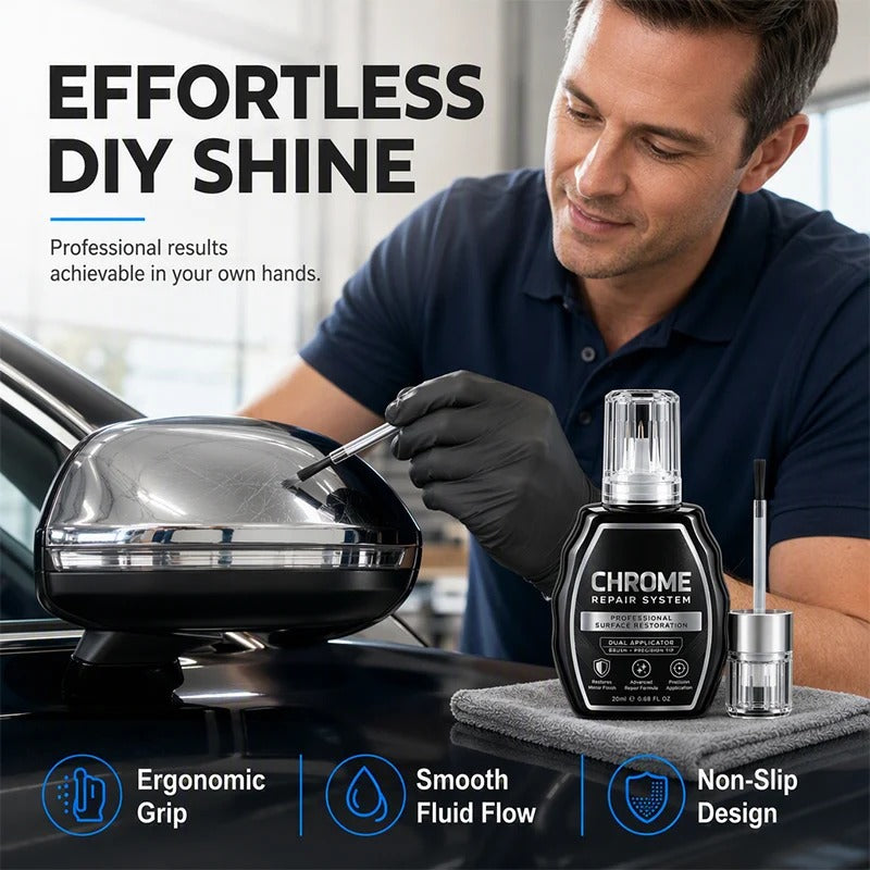 dht™⭐Chrome Restoration Set – Removes Oxidation & Restores High-Gloss Metallic Finish