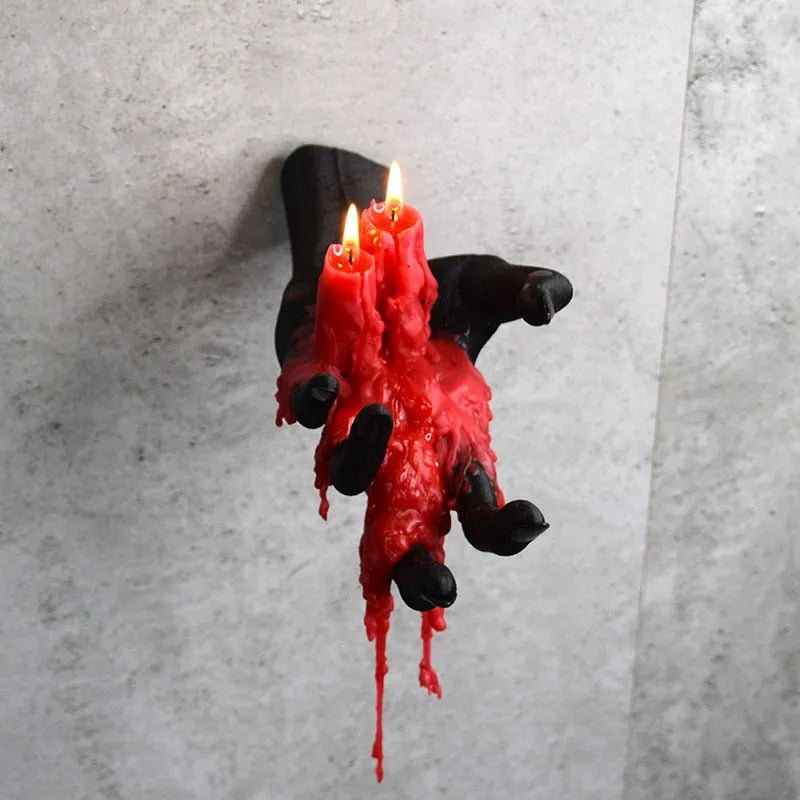 Halloween Witch Claw Wall Mount