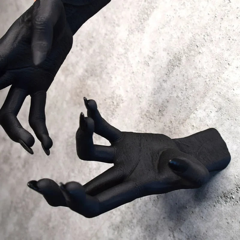 Halloween Witch Claw Wall Mount