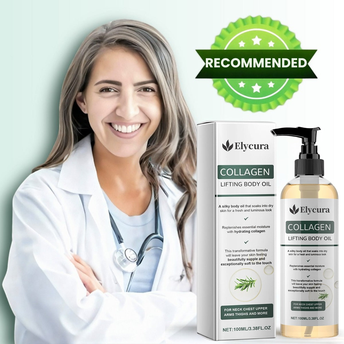 Collagen Oil | Tightens and lifts sagging skin by 98% within 24 hours