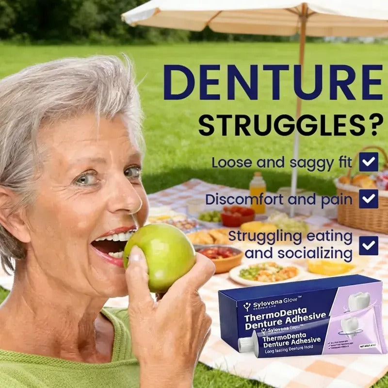 Denture Fixative Adhesive: Secures Dentures for a Natural, Snug fit