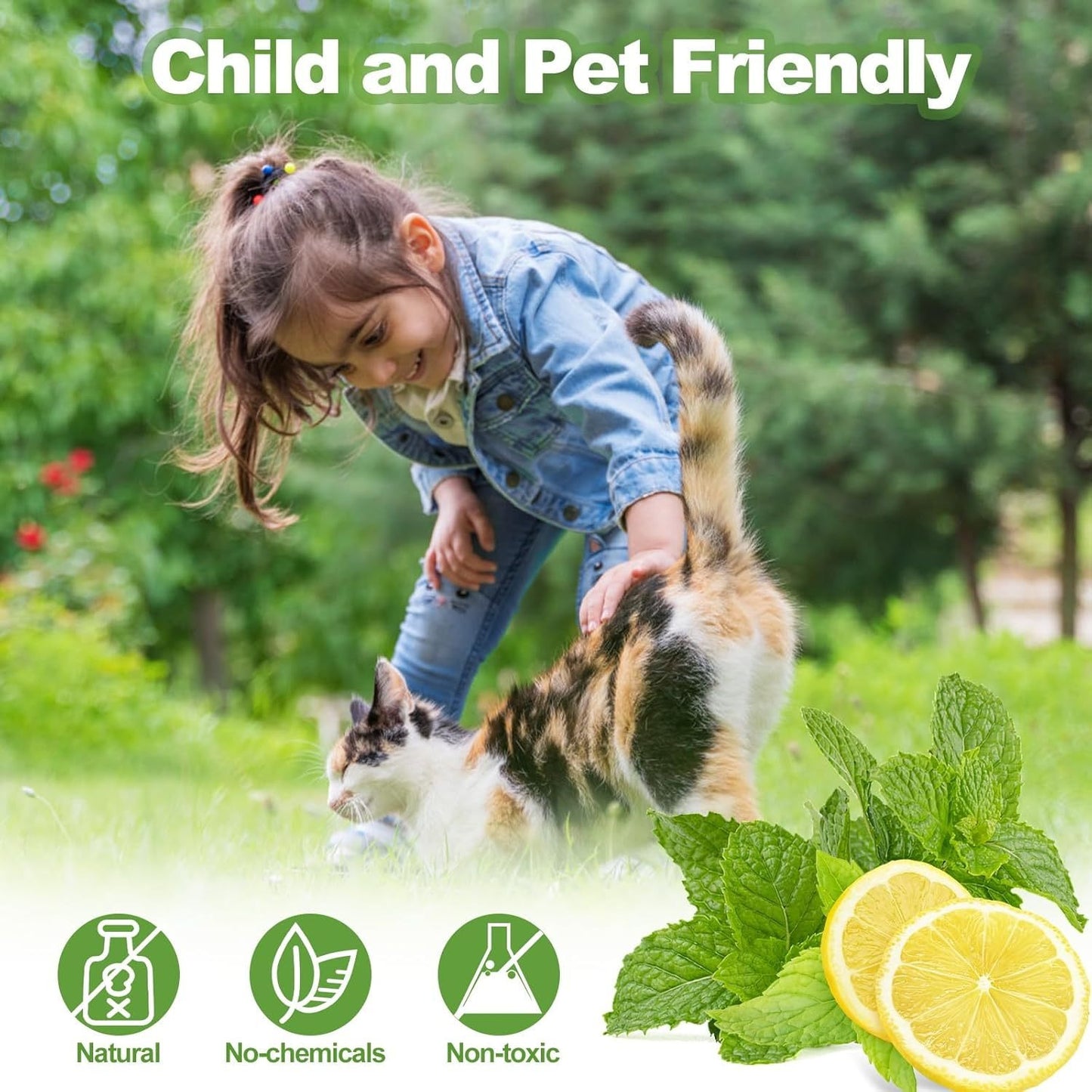 Natural Peppermint Cat Deterrent Outdoor and Indoor