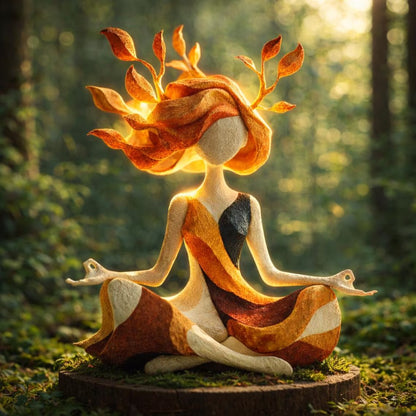 🧘‍♀️Serenity Growth | Inner Harmony Sculptural Figurine