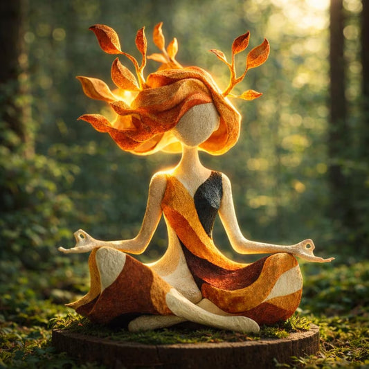 🧘‍♀️Serenity Growth | Inner Harmony Sculptural Figurine