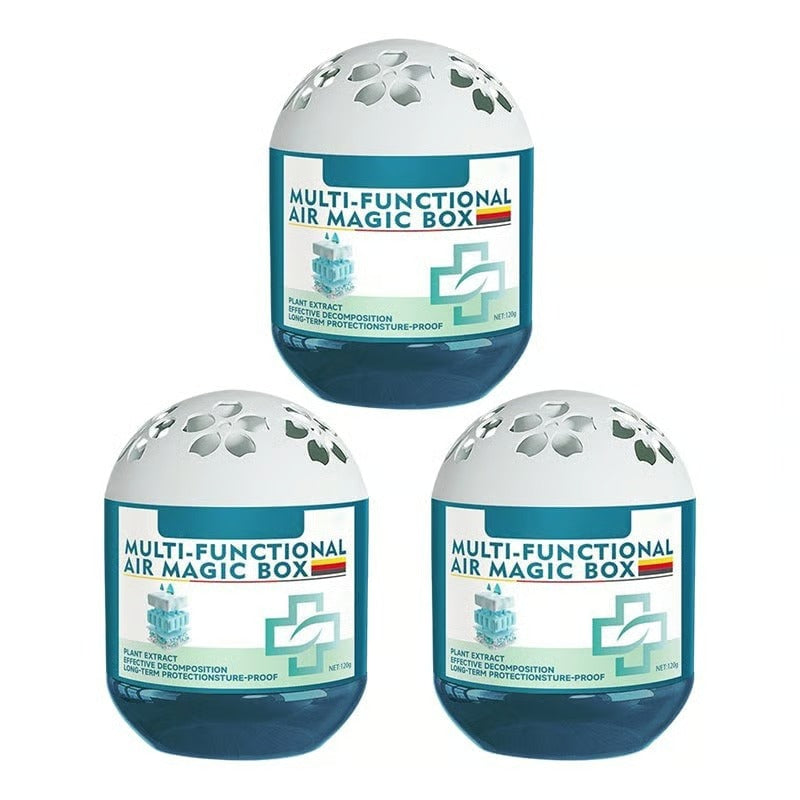 Magic Bead Box for Odor and Dust Removal