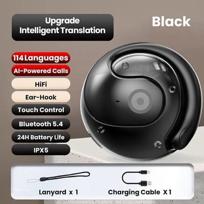AI Translation Bluetooth 5.4 Earphones