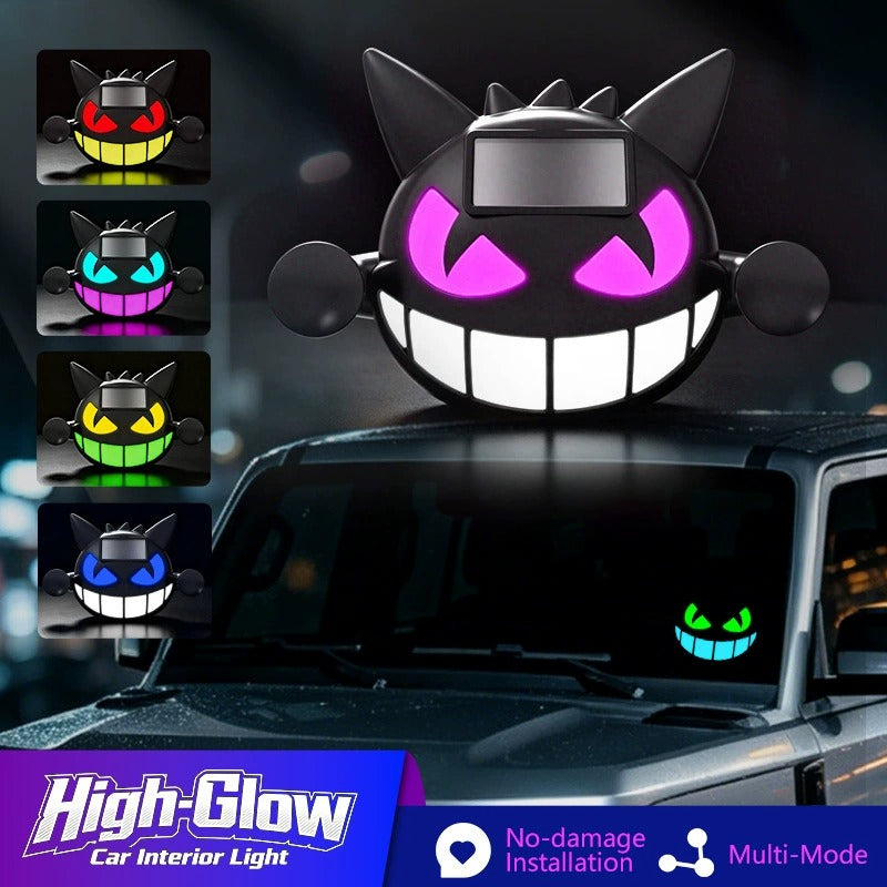 Solar Halloween Neon Light – Add a Spooky Glow to Your Car, Room & Party
