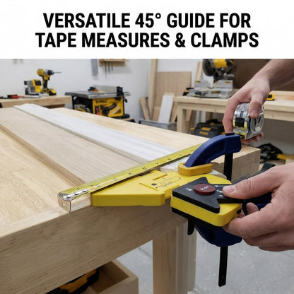 dht™⭐Trim 45 Carpentry Aid Ruler📏For Door Casing, Window Trim, Baseboards