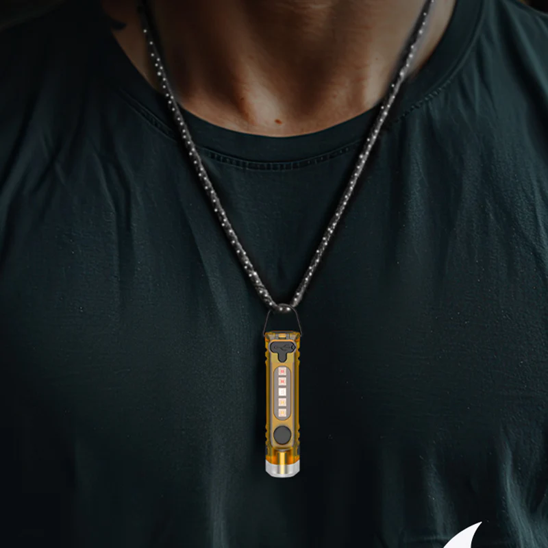 Mini Multifunctional Rechargeable Keychain Flashlight
