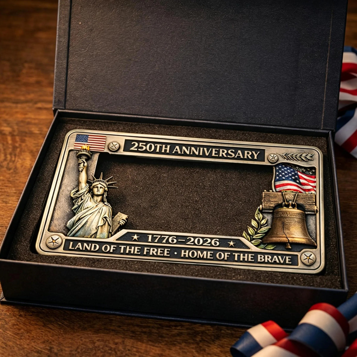 250th Anniversary Commemorative License Plate Frame
