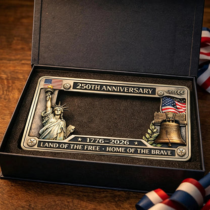 250th Anniversary Commemorative License Plate Frame