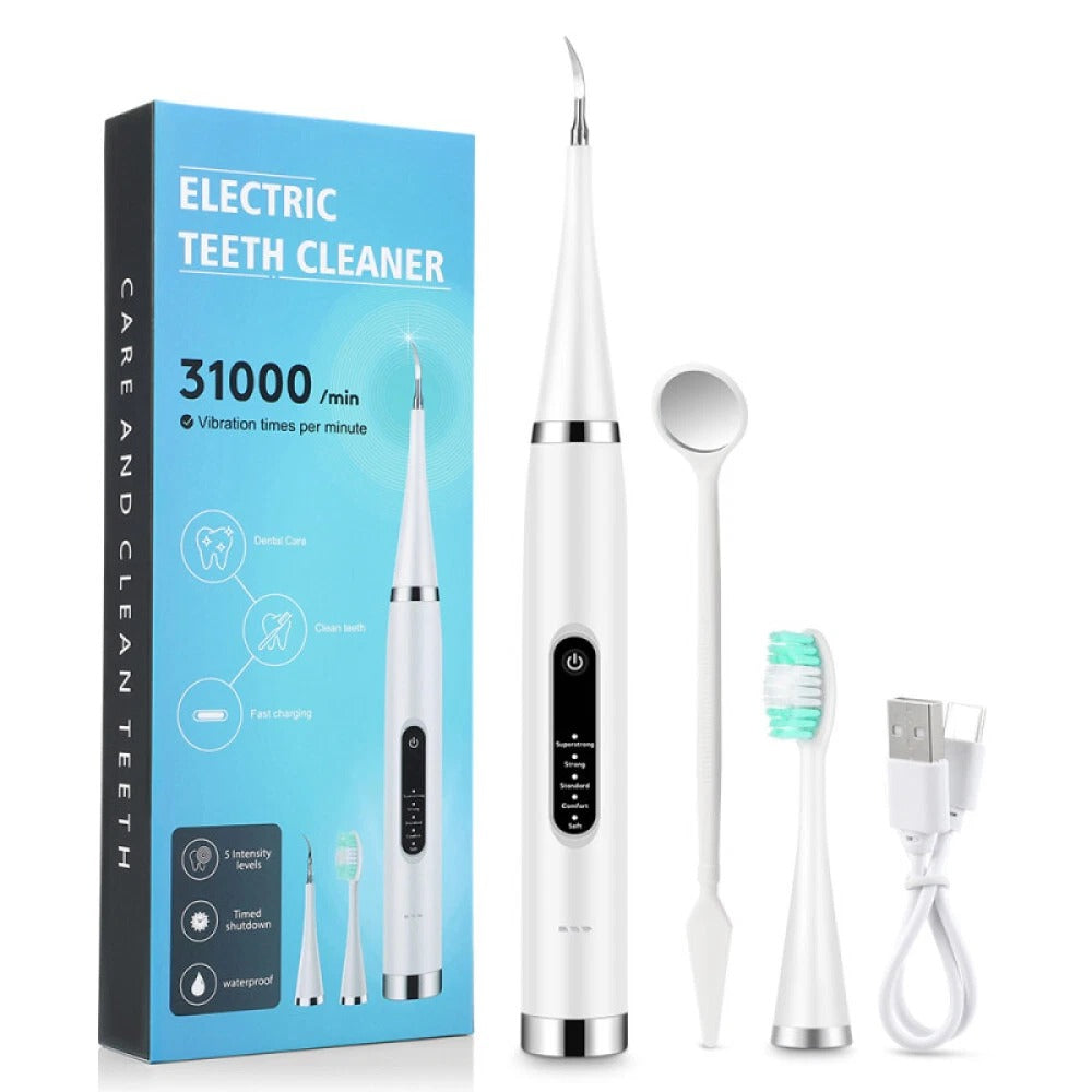 Electric Ultrasonic Dental Scaler –Teeth Cleaner & Tartar Remover Tool