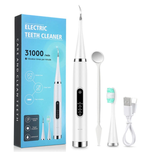 Electric Ultrasonic Dental Scaler –Teeth Cleaner & Tartar Remover Tool