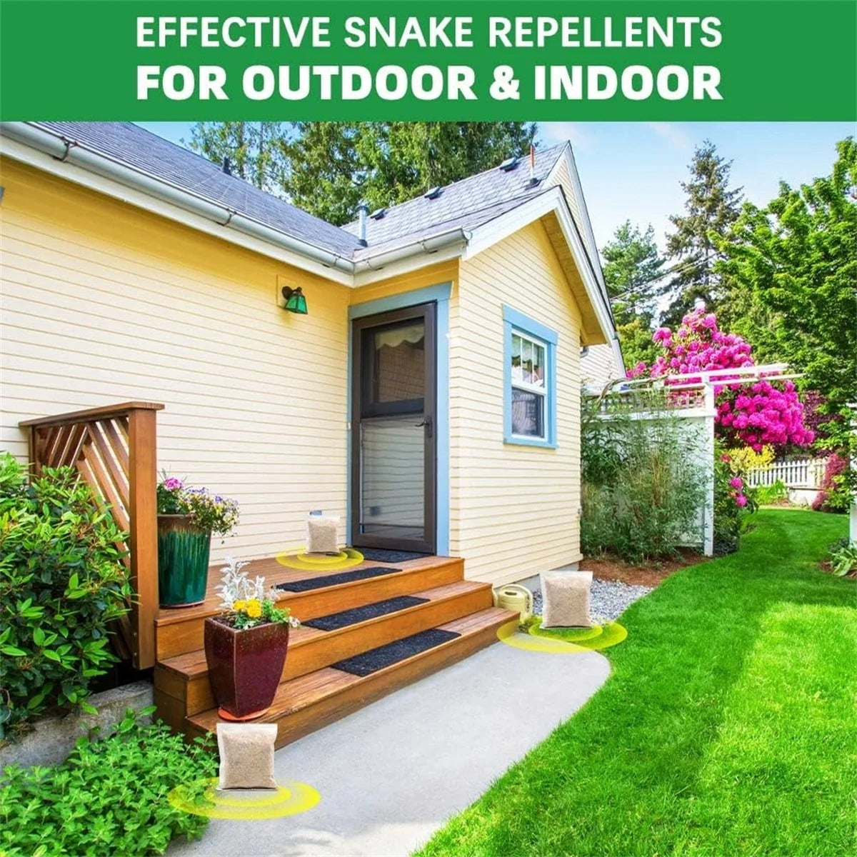 🔥🐍Snakes & Lizards Repellent Pouches