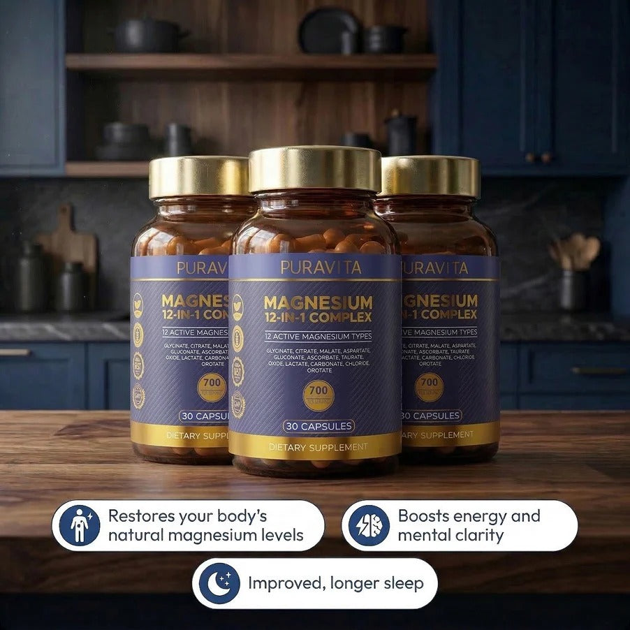 12-in-1 Magnesium Complex for More Lasting Vitality