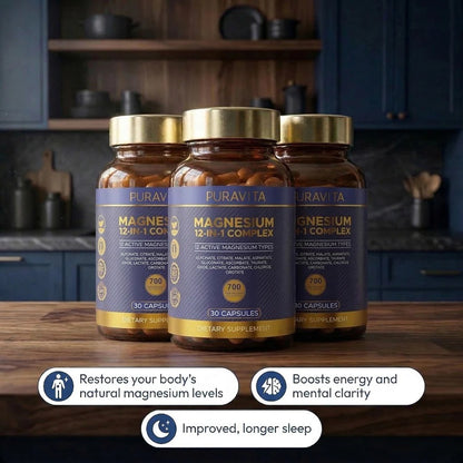12-in-1 Magnesium Complex for More Lasting Vitality