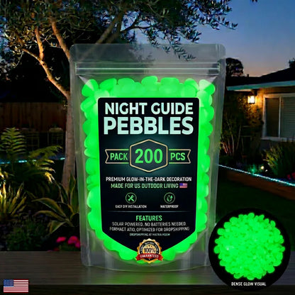 💥Summer SALE 45%OFF💥🌈Colorful Glow-in-the-Dark Garden Stones