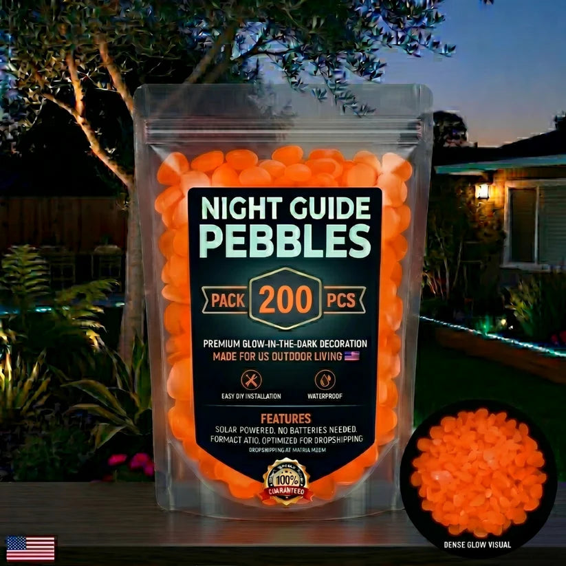 💥Summer SALE 45%OFF💥🌈Colorful Glow-in-the-Dark Garden Stones