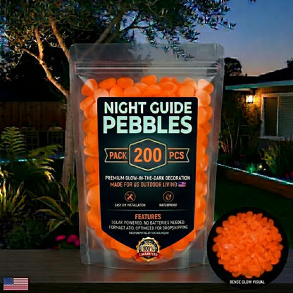 💥Summer SALE 45%OFF💥🌈Colorful Glow-in-the-Dark Garden Stones