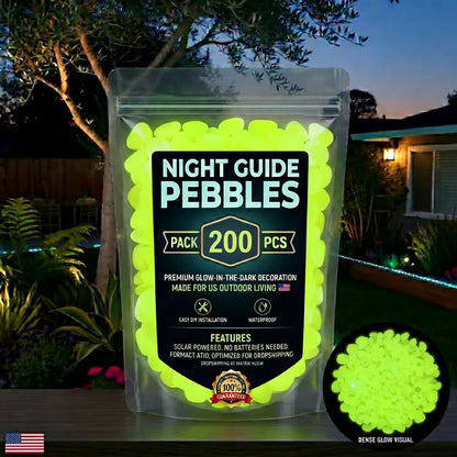 💥Summer SALE 45%OFF💥🌈Colorful Glow-in-the-Dark Garden Stones