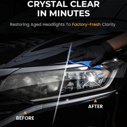 Headlight Restoration Kit - No-Sanding, Restore Yellowed, Foggy Headlig