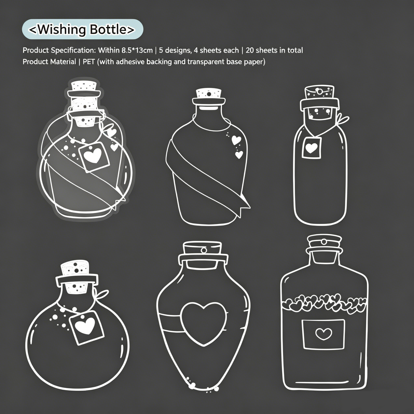 DIY Transparent Dried Flowers Bookmarks